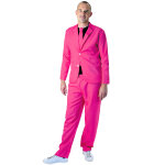 Costume fashion rose fluo adulte