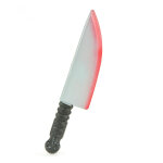 Couteau ensanglant en plastique halloween