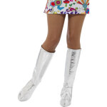 Couvre - bottes argentes femme