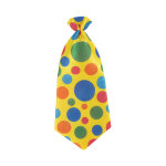 Cravate  pois clown adulte