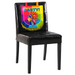 Dcoration pour chaise en carton indien 38 x 34 cm
