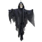 Dcoration faucheuse noire  suspendre 90cm