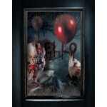 Dcoration pour fentre clown tueur 80 x 120 cm