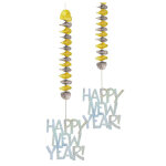 D�coration � suspendre nouvel an happy new year