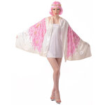 Dguisement ailes d'ange poncho rose femme