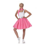 Dguisement annes 50 rose  pois femme