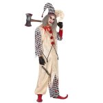 Dguisement arlequin ensanglant homme