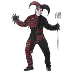 Dguisement arlequin du mal luxe homme