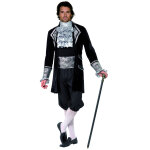 Dguisement baroque argent homme
