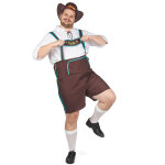 Dguisement bavarois salopette grande taille homme