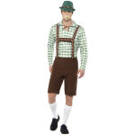 D�guisement bavarois vert et marron adulte