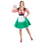 Dguisement bavaroise colore femme