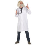 Dguisement blouse docteur savant adulte