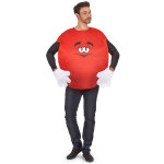 Dguisement bonbon rouge adulte