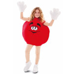 Dguisement de bonbon rouge enfant
