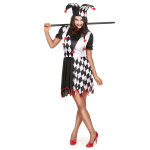 Dguisement bouffon femme