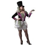 Dguisement chapelier sombre femme