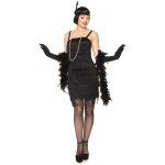 Dguisement charleston noir annes 20 femme