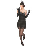 Dguisement charleston sexy femme noir
