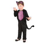 Dguisement chat imprim lopard fille