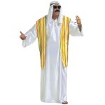 Dguisement cheikh arabe color homme
