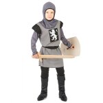 Dguisement chevalier mdival gris garon