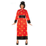 Dguisement chinoise rouge femme