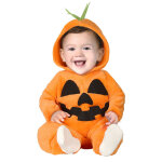 Dguisement citrouille peluche bb