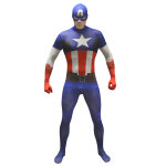 Dguisement classique captain america adulte morphsuits