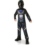 Dguisement classique power rangers noir enfant