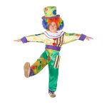 Dguisement clown bariol garon