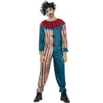Dguisement clown tueur color halloween homme