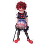 Dguisement clown effrayant fille