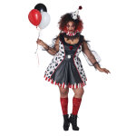 Dguisement clown psycho robe grande taille femme