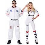 Dguisement de couple astronaute adulte