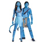 Dguisement de couple avatar sully et neytiri adultes
