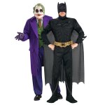 Dguisement de couple batman et joker adultes