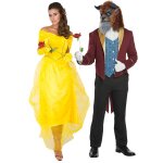 Dguisement de couple belle princesse princesse et sa bte
