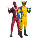 Dguisement de couple deadpool et wolverine adulte