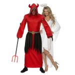Dguisement de couple dmon et ange adulte