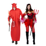 Dguisement de couple diable adultes halloween