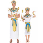 Dguisement de couple egyptien pre et fils