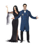 Dguisement de couple de famille gothique halloween