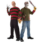 Dguisement de couple freddy contre jason adulte