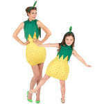 Dguisement de couple fruit ananas mre fille