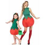 Dguisement de couple fruit fraise mre fille