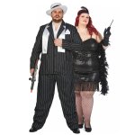 Dguisement de couple grande taille charleston adulte