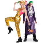 Dguisement de couple harley quinn birds of prey et joker suicide squad luxe halloween adulte