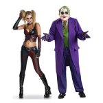 Dguisement de couple harley quinn et joker