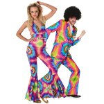 D�guisement de couple hippie psych�d�lique adultes